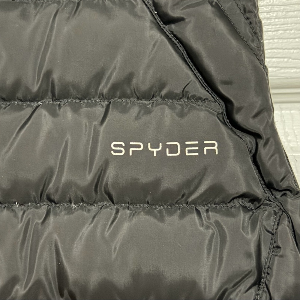 Spyder 162006 Freeze Ski Quilted Prymo 500 Fill Down Black Puffer Vest Women's M - Picture 6 of 8